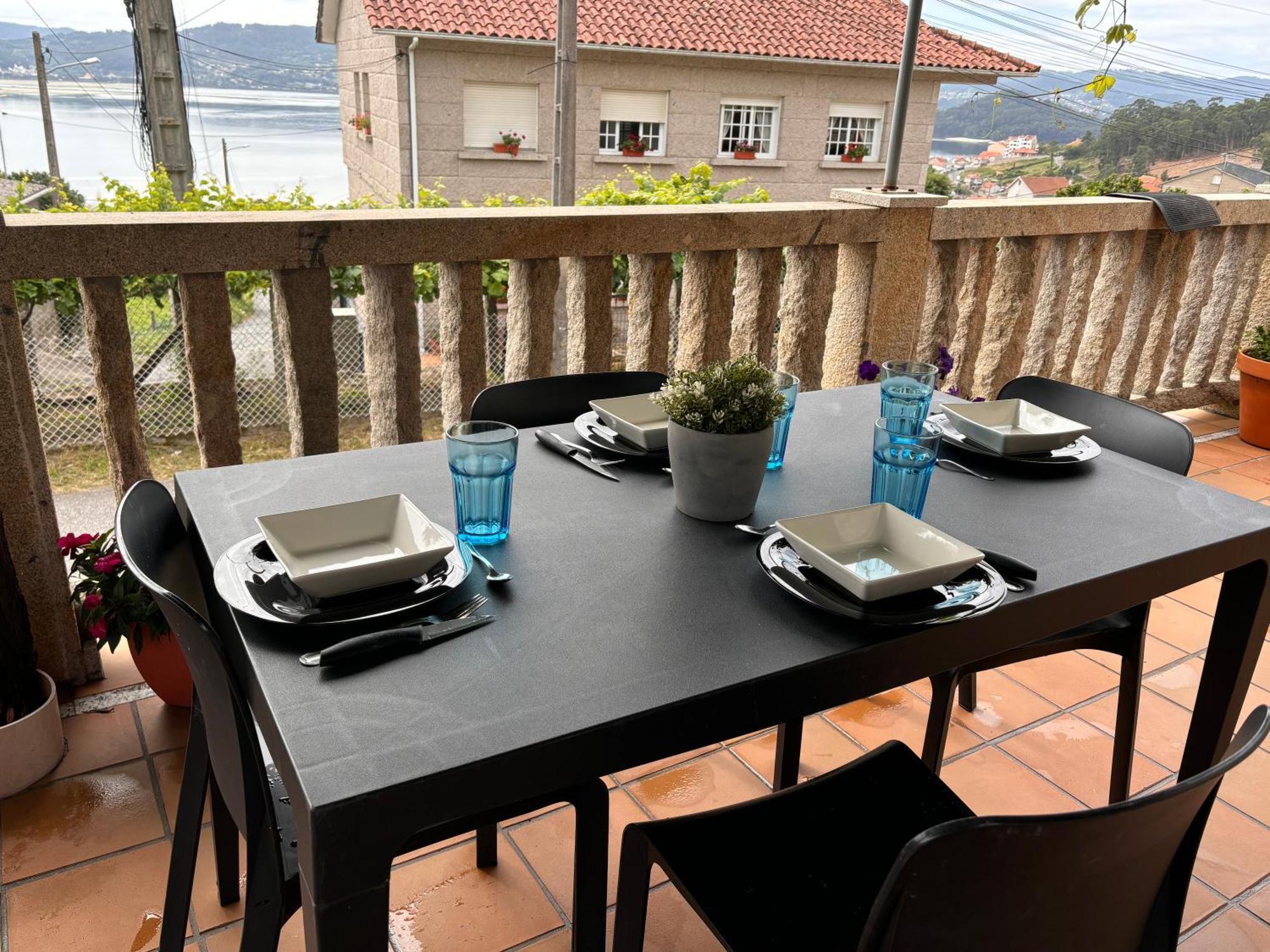 Casita Rural Acogedora Villa Combarro Kültér fotó