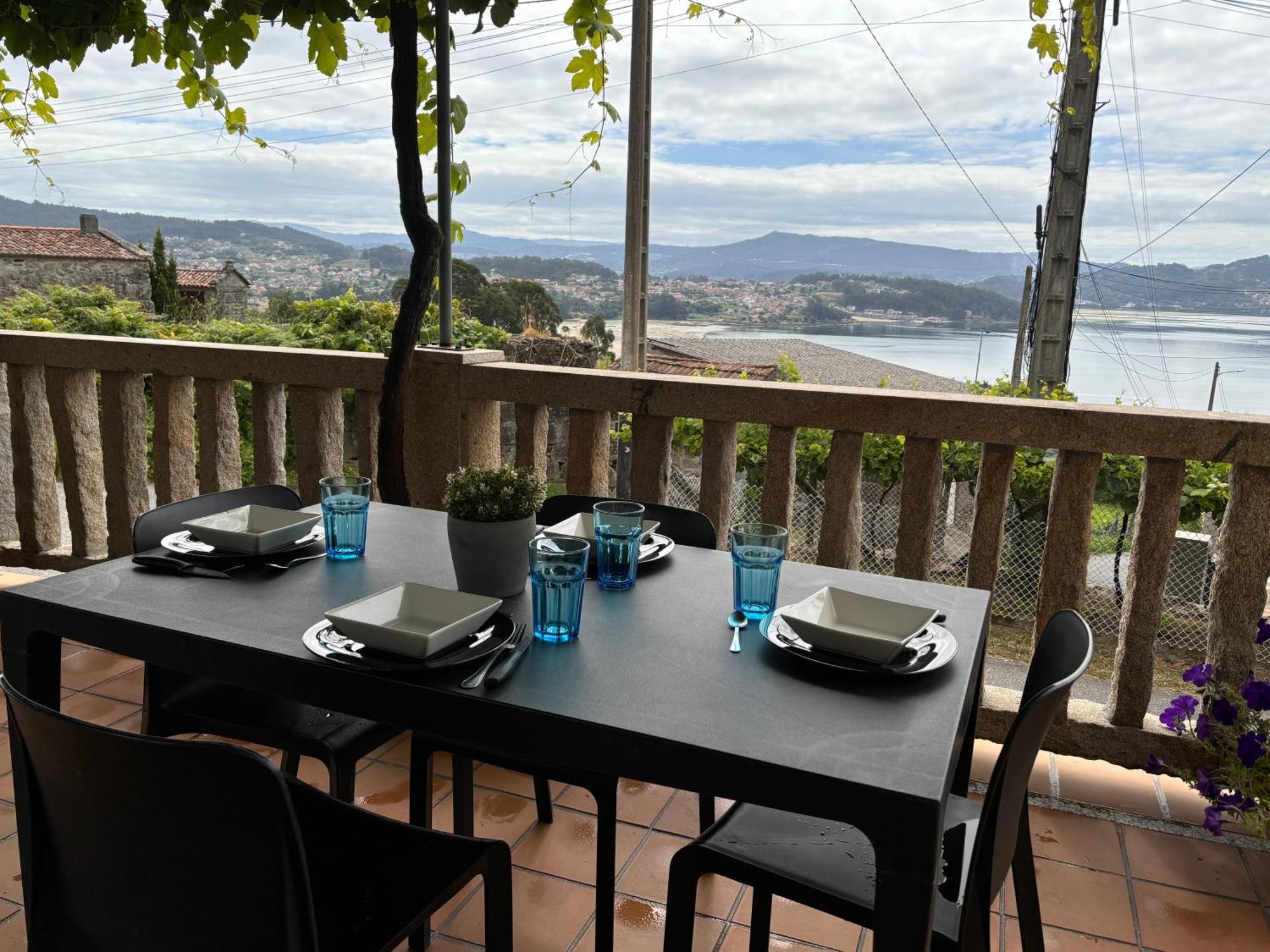 Casita Rural Acogedora Villa Combarro Kültér fotó