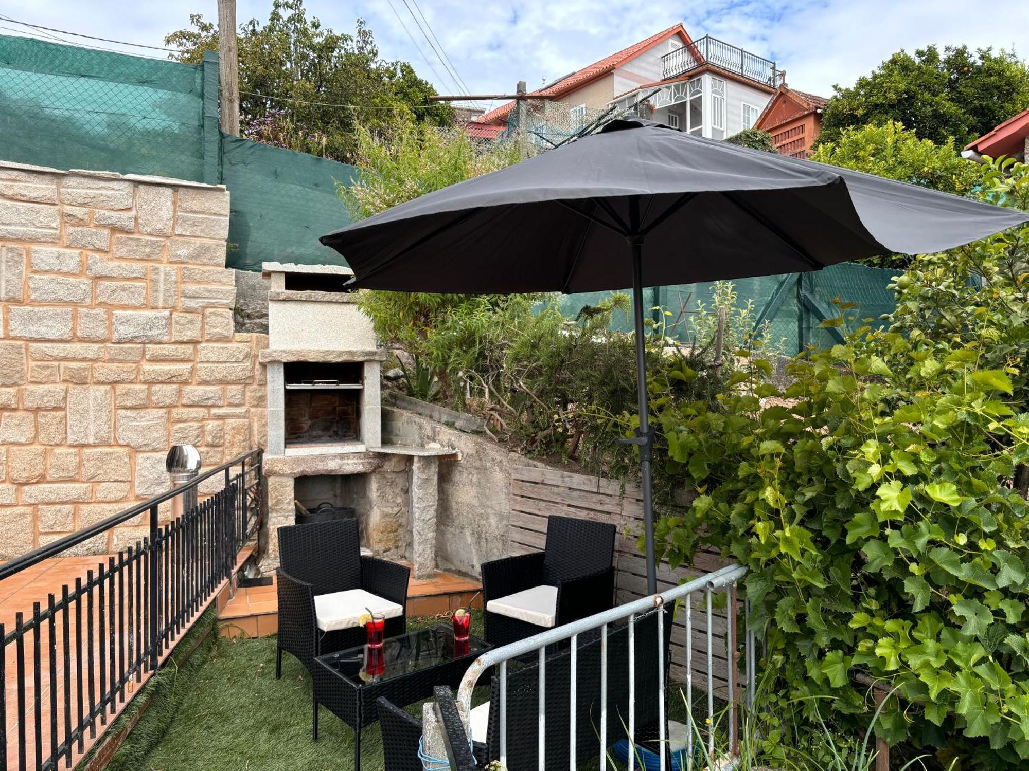 Casita Rural Acogedora Villa Combarro Kültér fotó